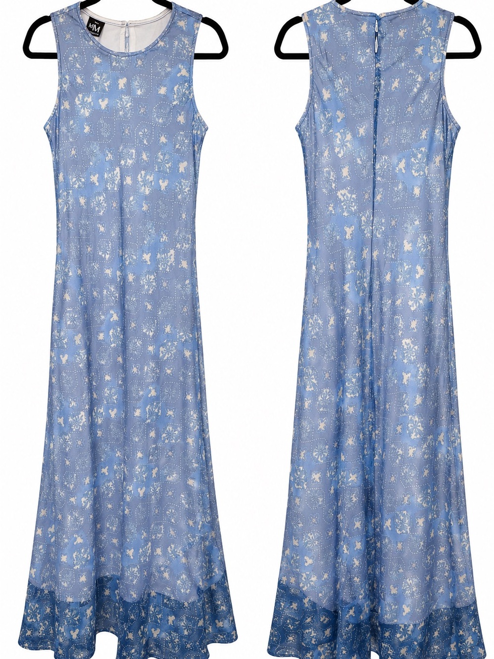 My Michelle Double-Lined, Floral Sleeveless Dress